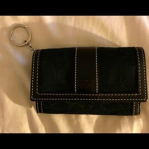 Key chain mini wallet