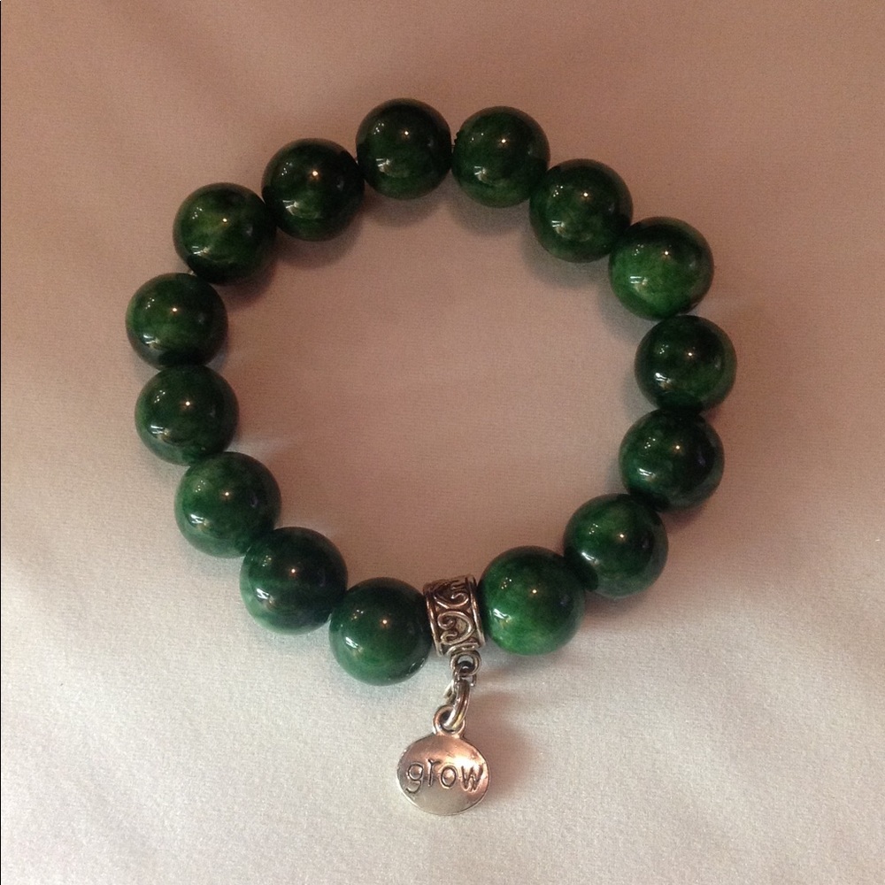 Grow charm stretch bracelet - New