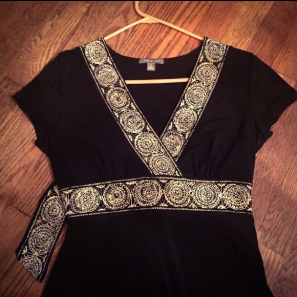 NWOT A-line Tie Back Dress