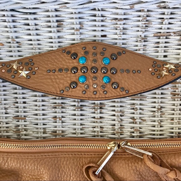 NWOT •RARE• Rebecca Minkoff ‘Austin Bailey’ Large Hobo in Brown Leather - Picture 3 of 8