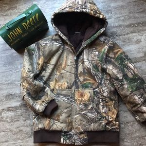 Carhartt Quilted Camo Coat