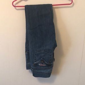 Hudson size 27, flare jeans