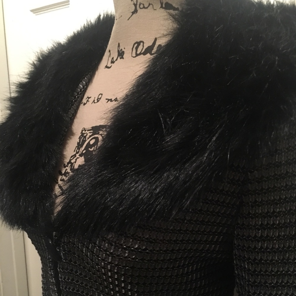 Gorgeous Faux Fur Pant Set by Victoria Pappas