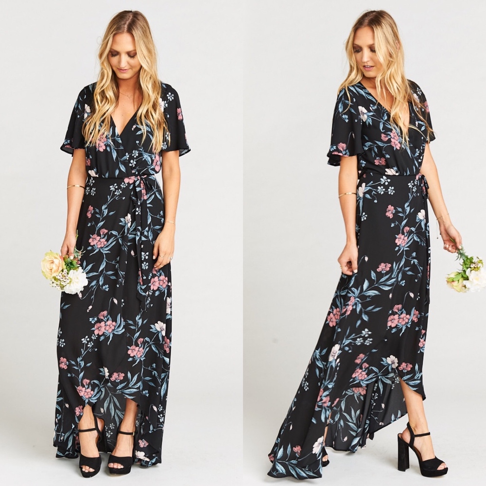 Show Me Your Mumu Sophia Floral Wrap Dress