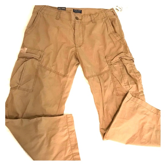 polo khaki cargo pants