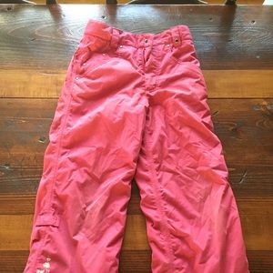 Girls Burton Snowboard Pants Size Med 7/8