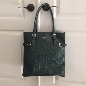 Beautiful Green Kate Spade Tote!