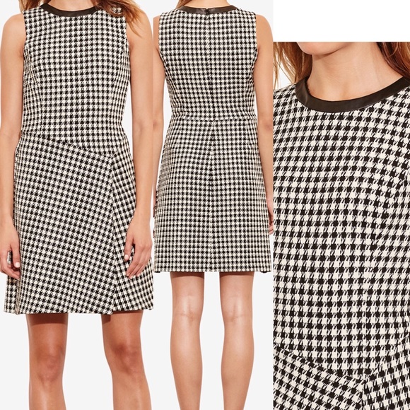 ralph lauren houndstooth dress