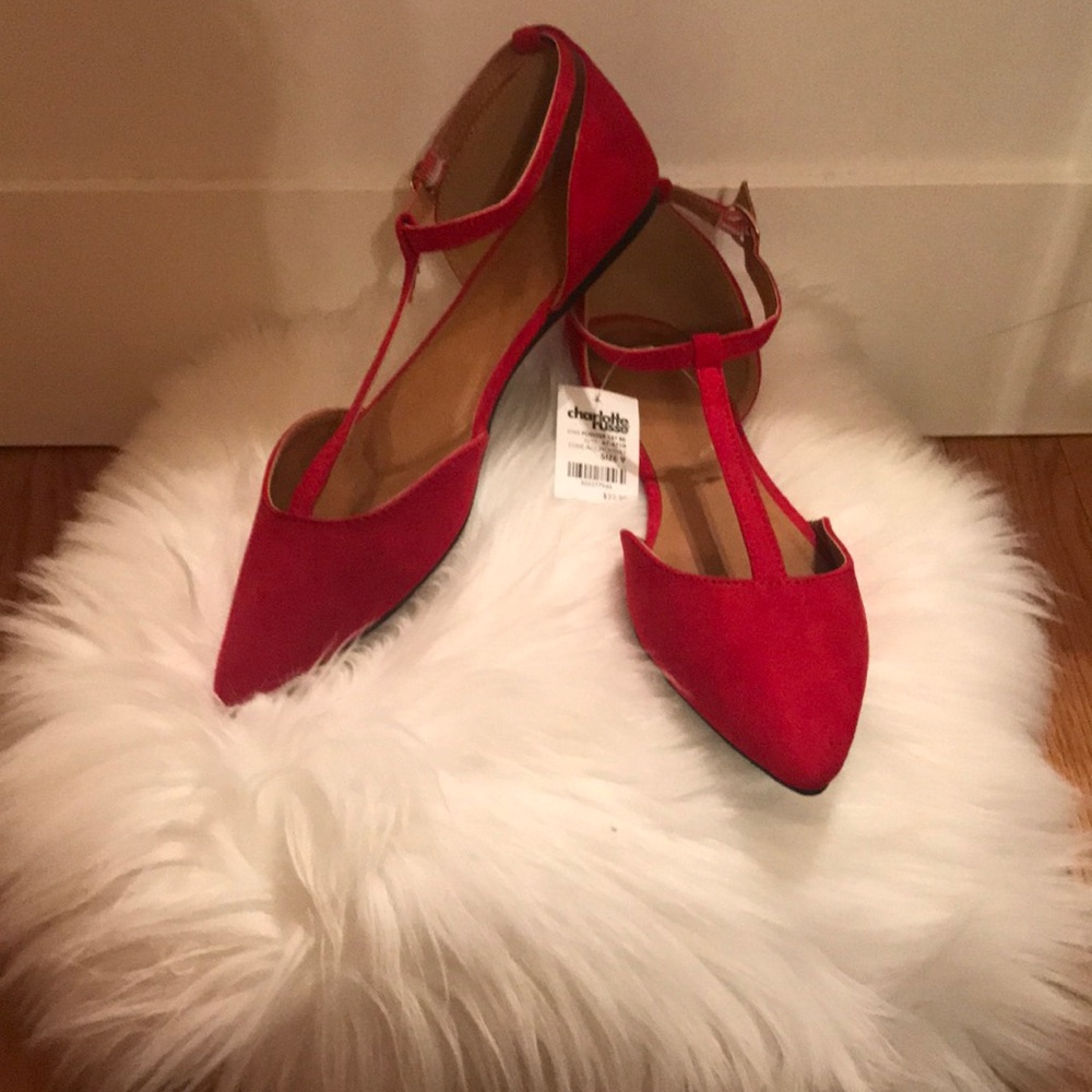 Red pointer flats