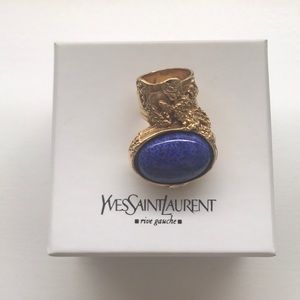 YSL "arty oval ring" size 6, brand new