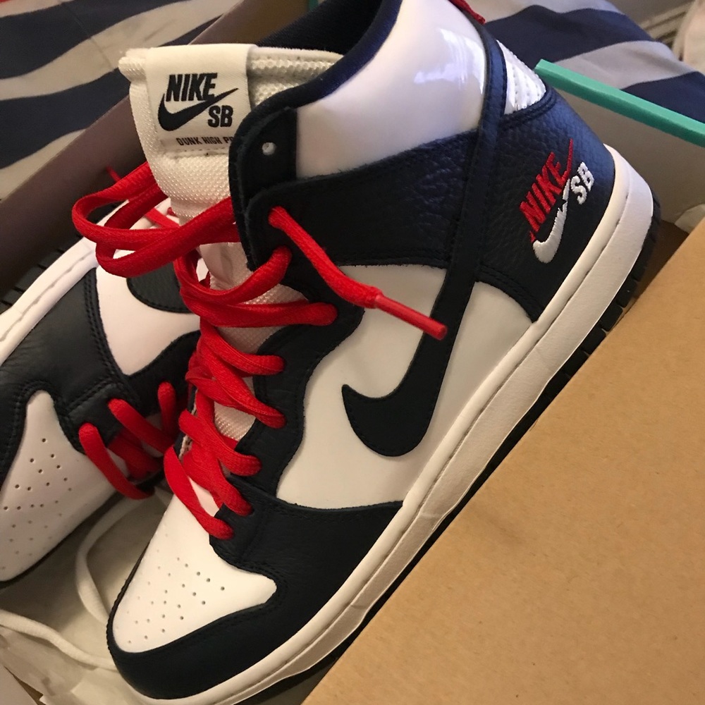 nike “sb” dunk high pro