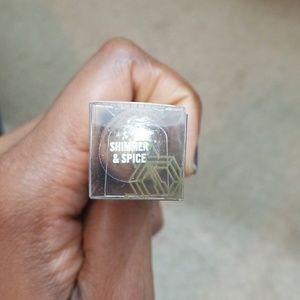 BNIB Mac Shimmer and Spice snowball lipstick
