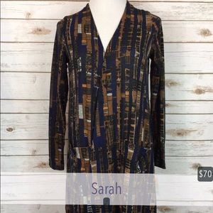 XL Sarah Navy Brown Black Cream