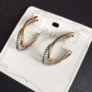 Brighton earrings gold and silver New🎄