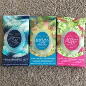 Pacifica underarm wipes