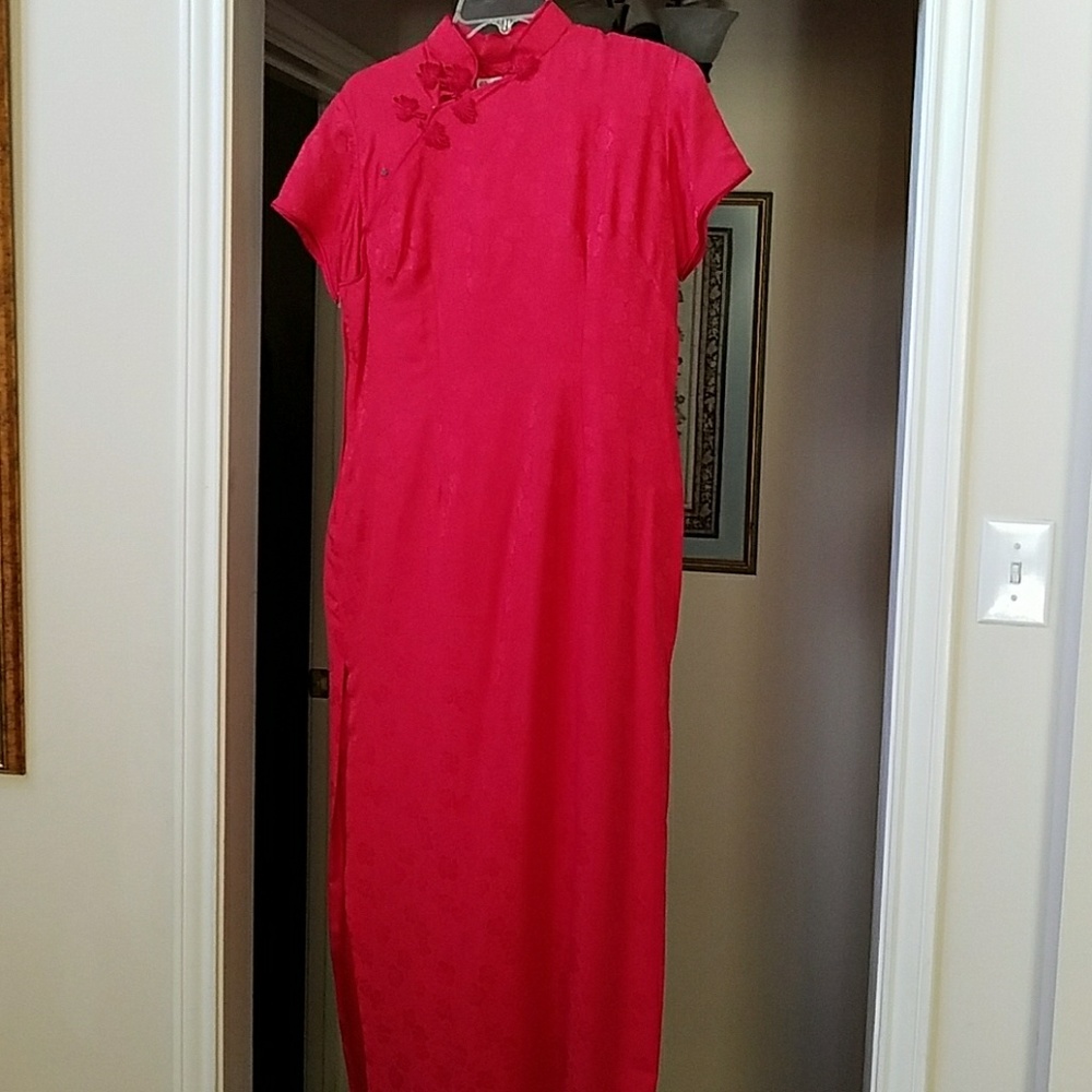 100% Silk Chinese dress