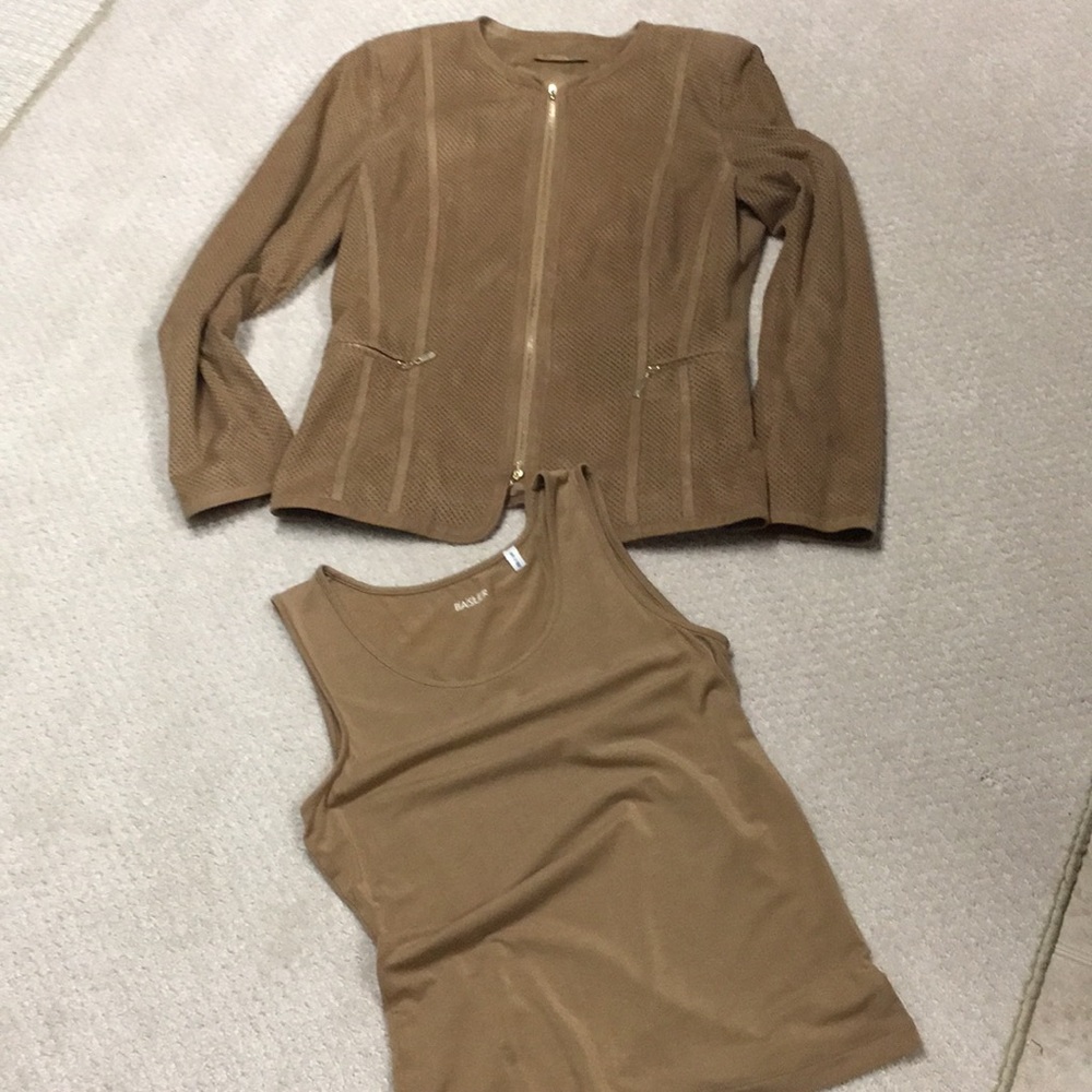 Jacket and tank