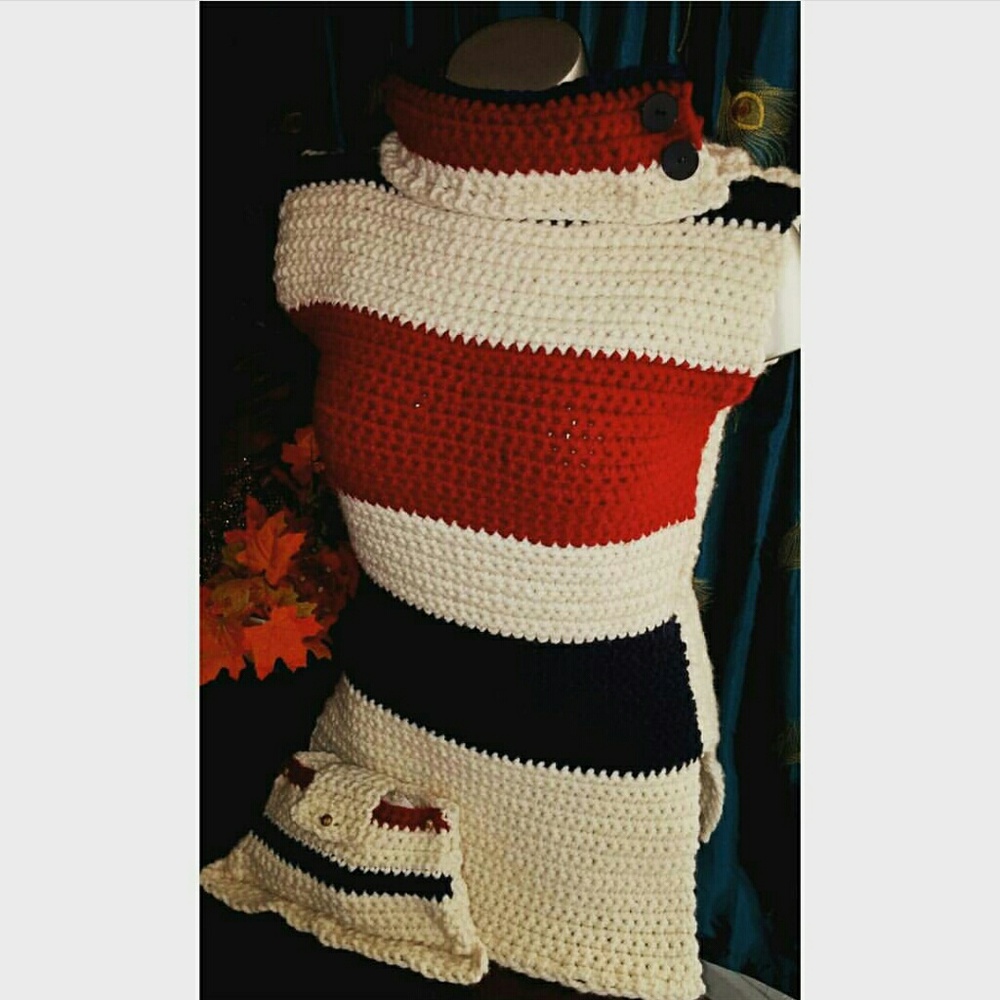 Crotchet Sweater Vest