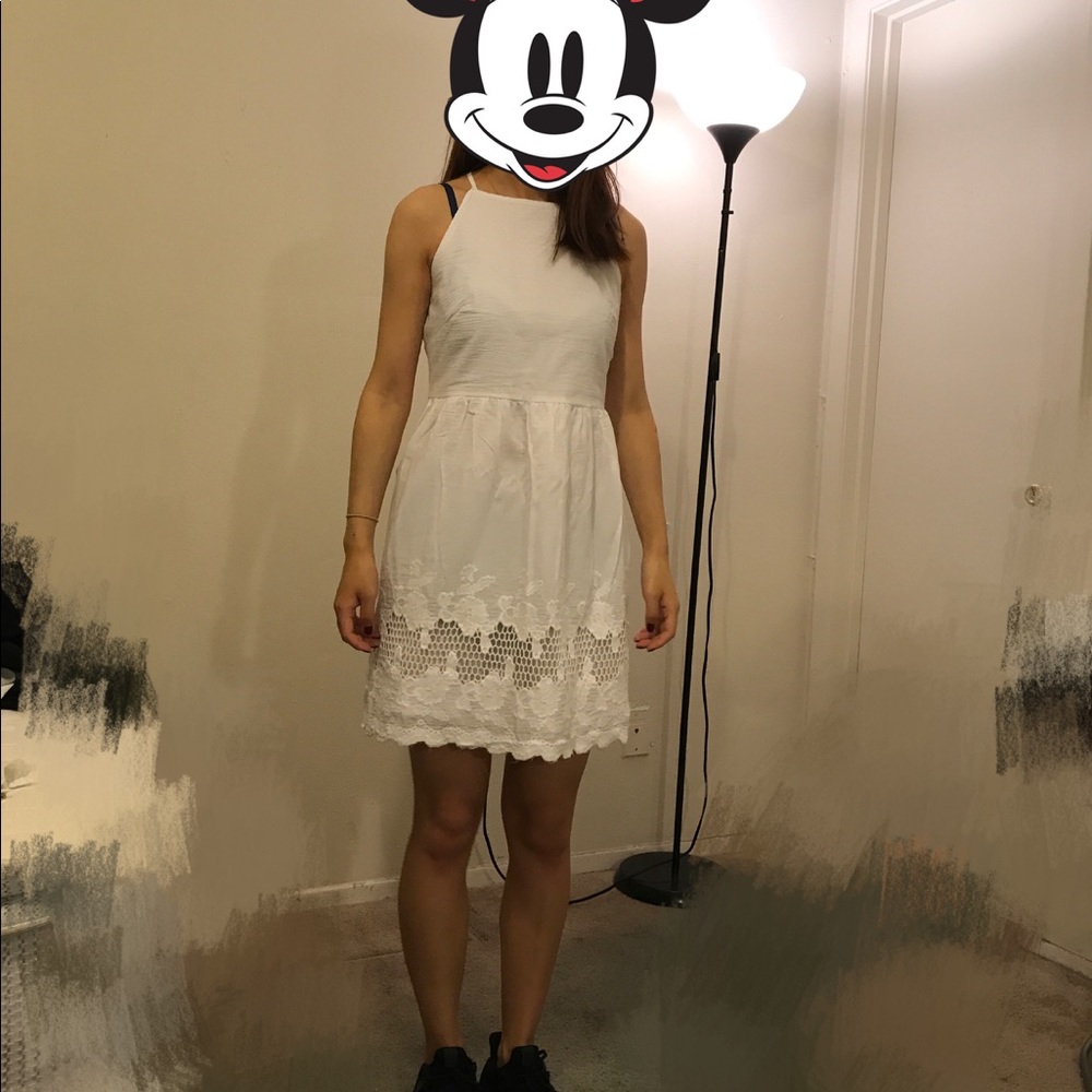 White dress