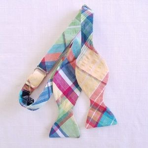Lumina Clothing Company Madras bow tie