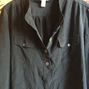 J. Crew 100% silk top