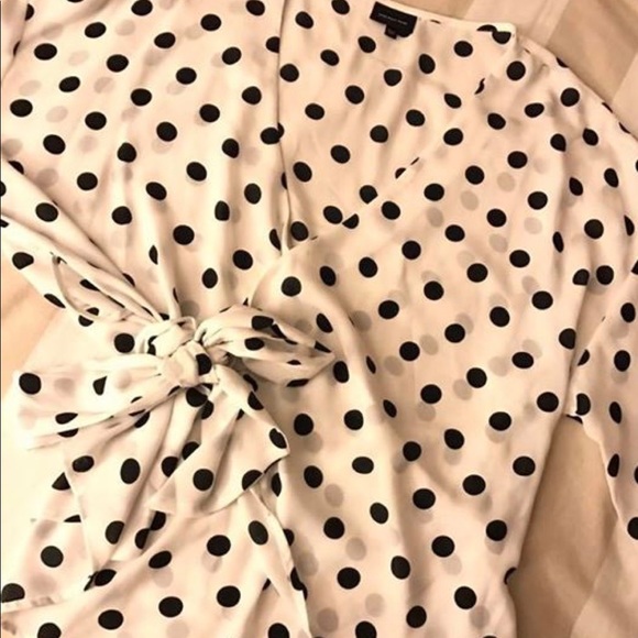 Women's Faux Wrap Blouse - Picture 3 of 5
