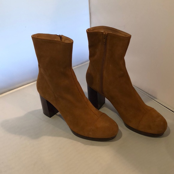 NWOT Free People Liquid Gold blatform bootie - Picture 4 of 7
