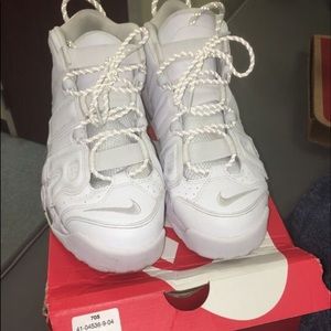 Sz 12 all white uptempo