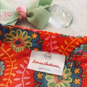 Hanna Anderson Bright Floral Strappy Dress