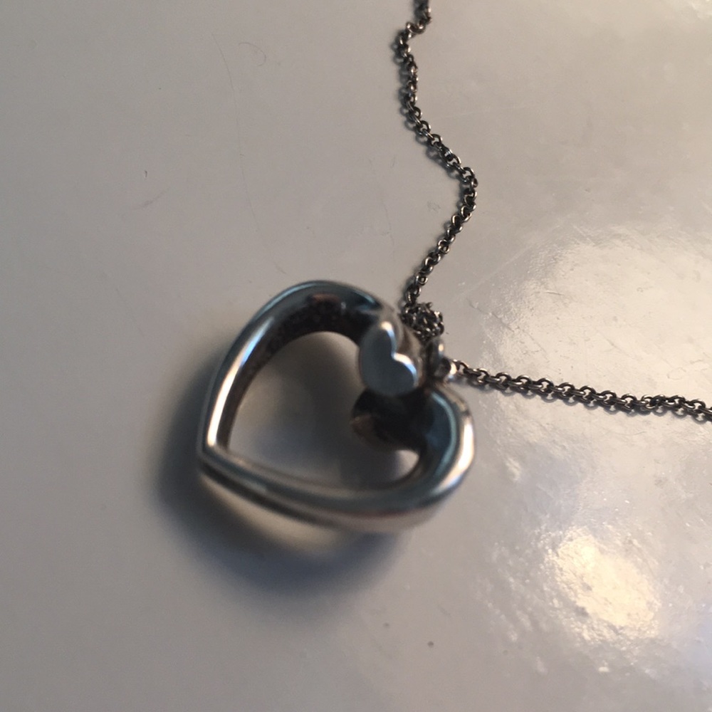 Tiffany Heart Pendant Necklace