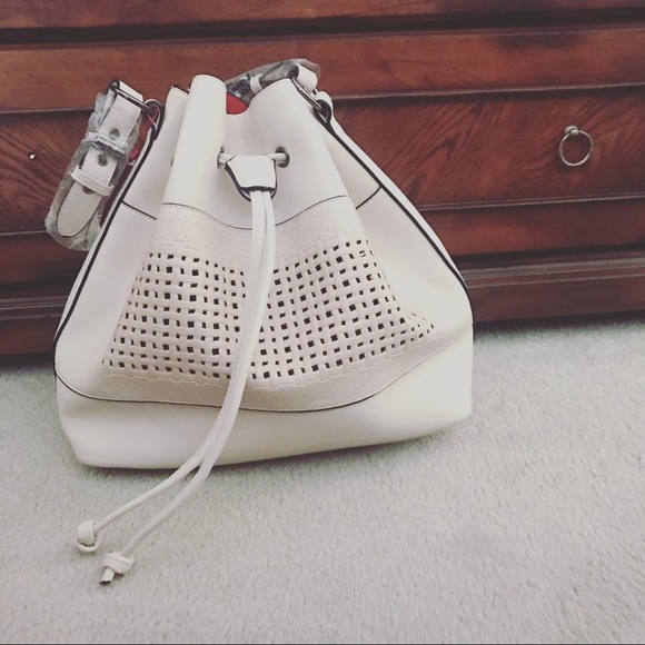 Orange studded Back Pack