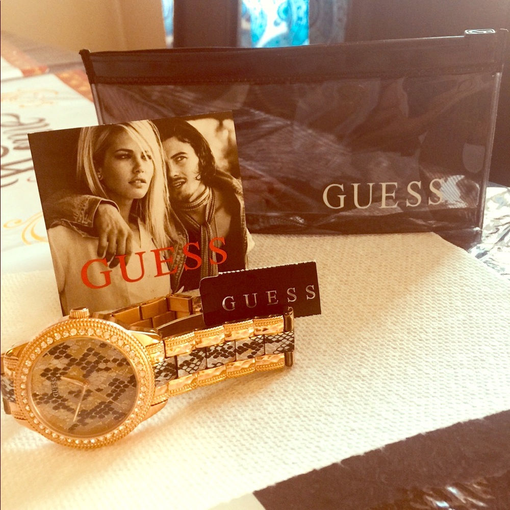 GUESS WATCH!! AUTHENTIC ELEGANT BEAUTIFUL