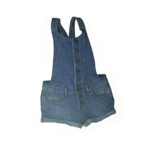 Free People Shorts Overalls