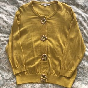 Boden Wool jeweled Cardigan, SZ 10 US/Medium