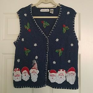 Ugly Christmas sweater vest