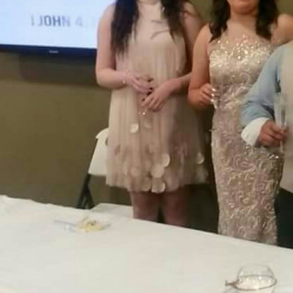 Classy Vintage All Neutral Dress from Mod Cloth - Picture 6 of 8