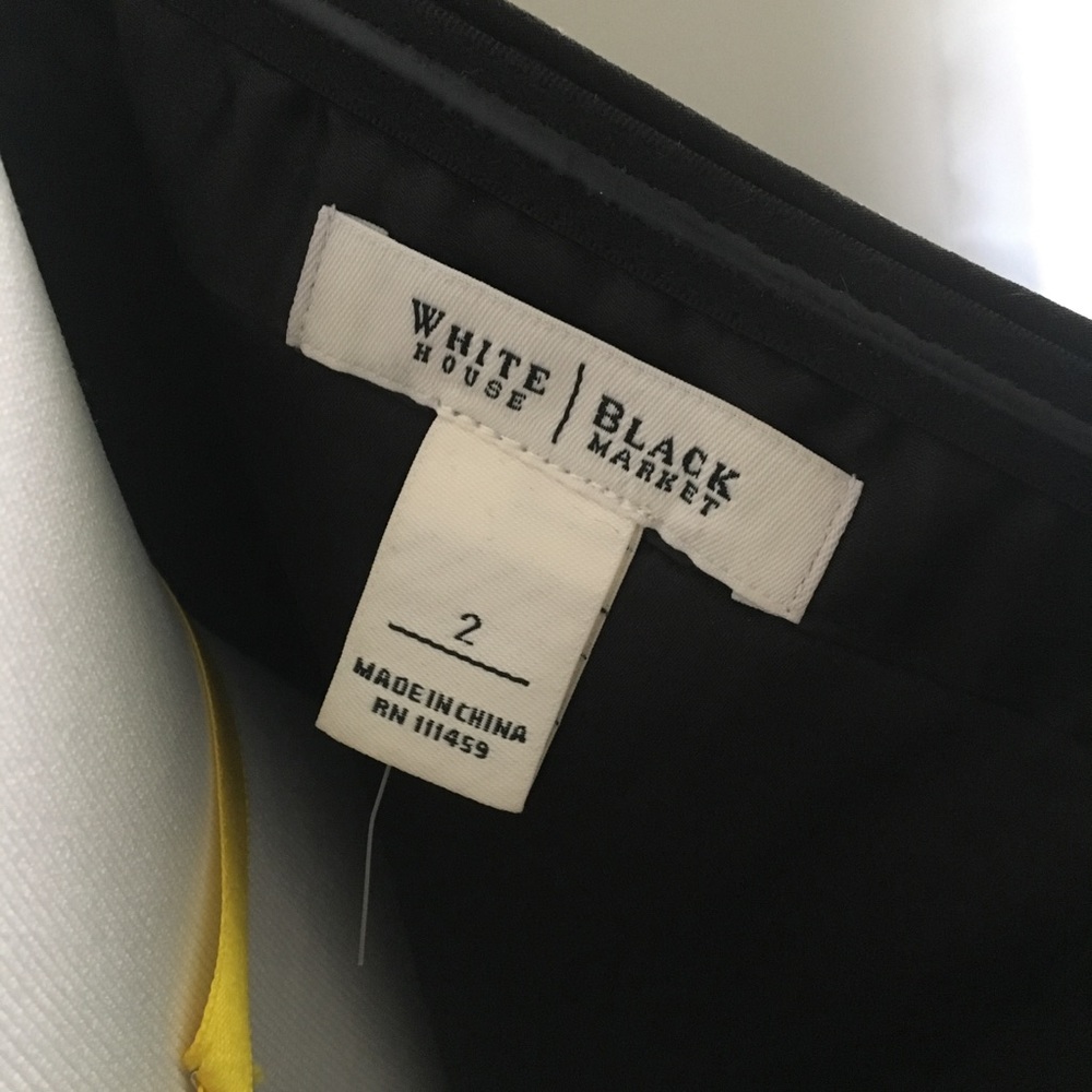 White House Black Market Polka Dot Ruffle Dress - Picture 6 of 6