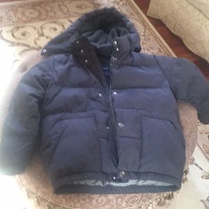 Used Boys gray winter coat Gap sz. M(8)
