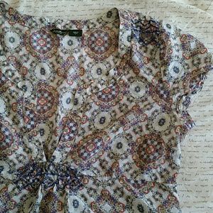 Eddie Bauer Peasant Top