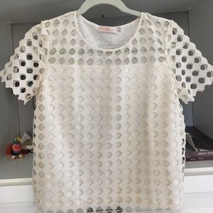Creme blouse