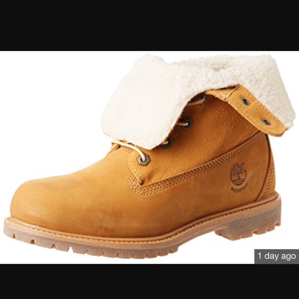 WORN TWICE TEDDY TIMBERLAND 9.5 womens
