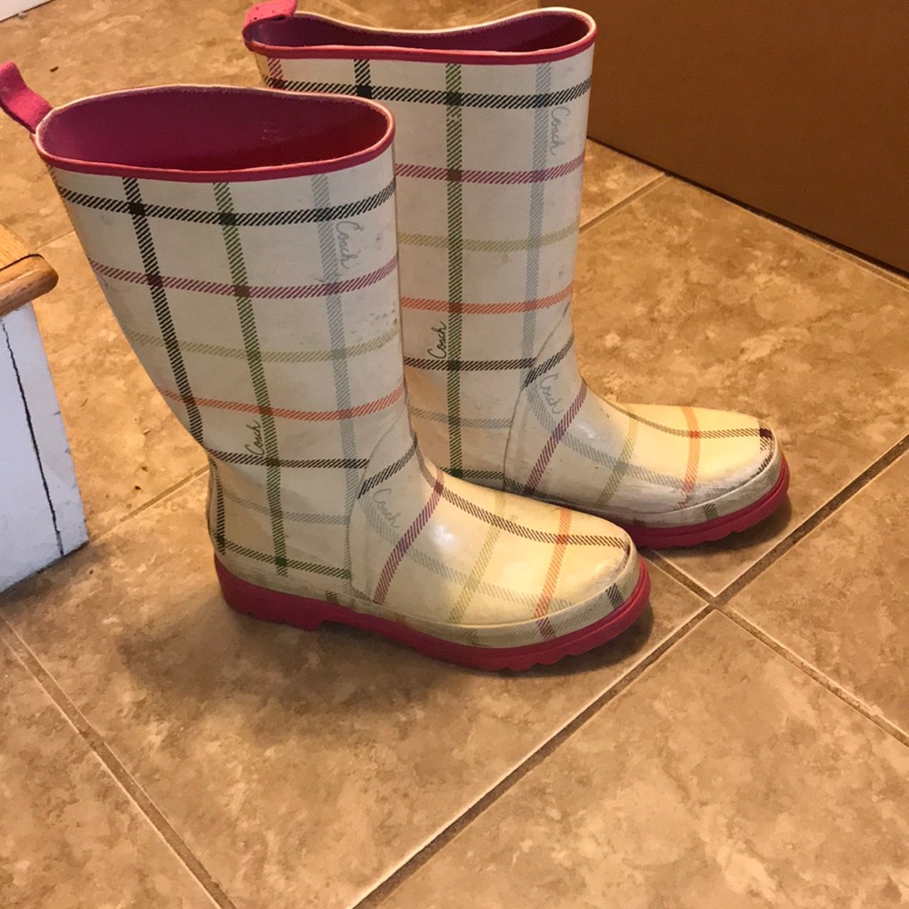 Coach rainboots