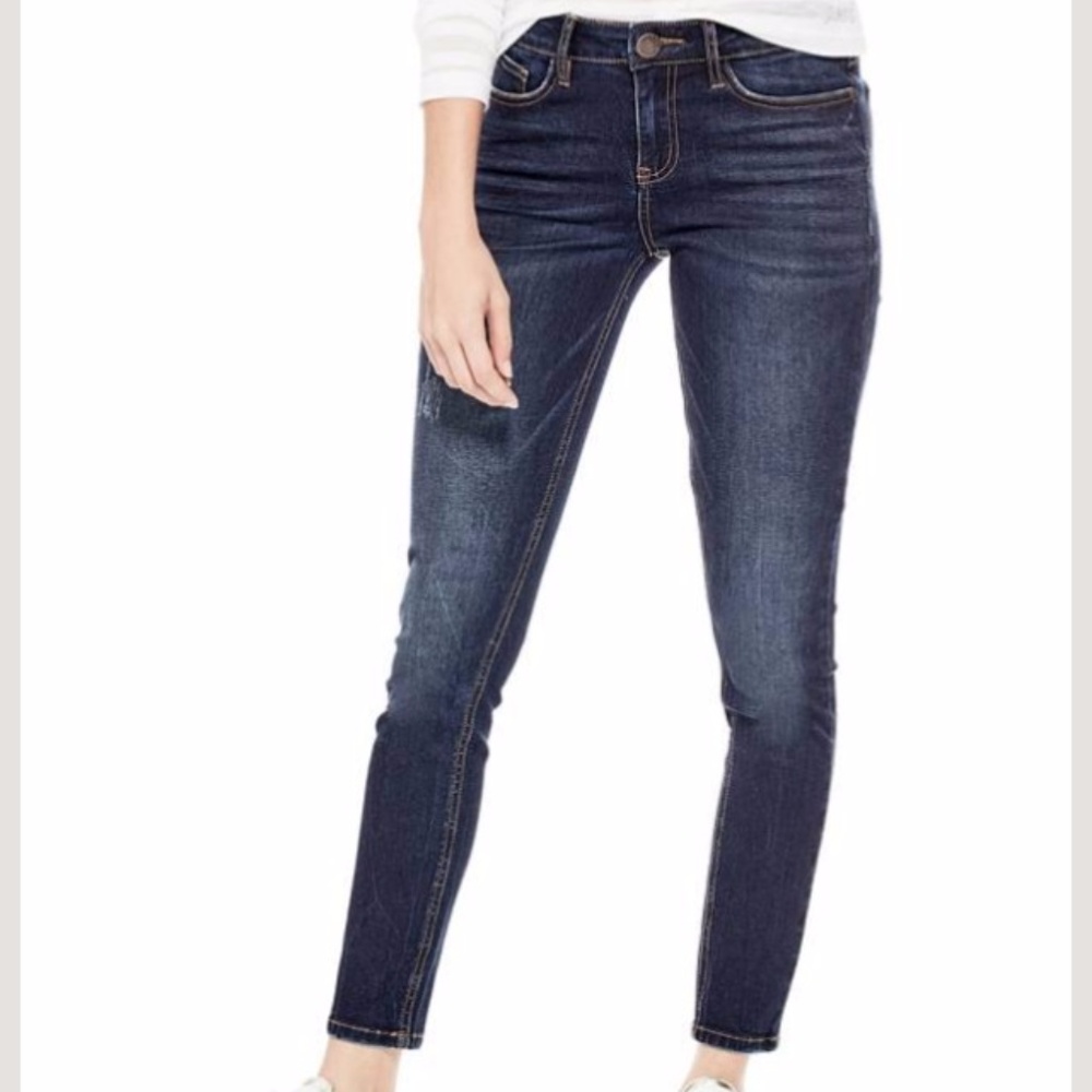 Guess Mid Rise Skinny Jeans