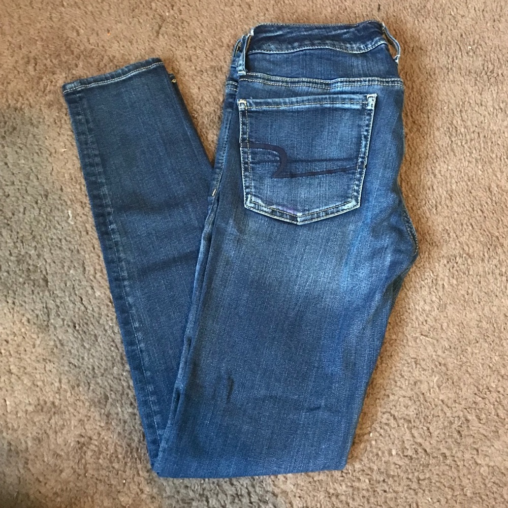 American Eagle Super low rise Jegging