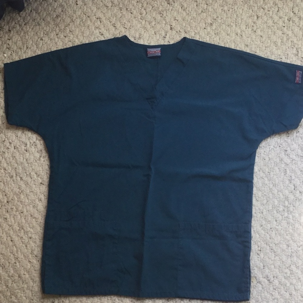 Cherokee Scrub top - Caribbean blue