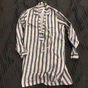 Madewell Pinstripe Dress