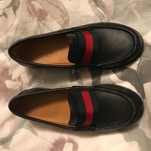Gentle used children’s Authentic Gucci loafers