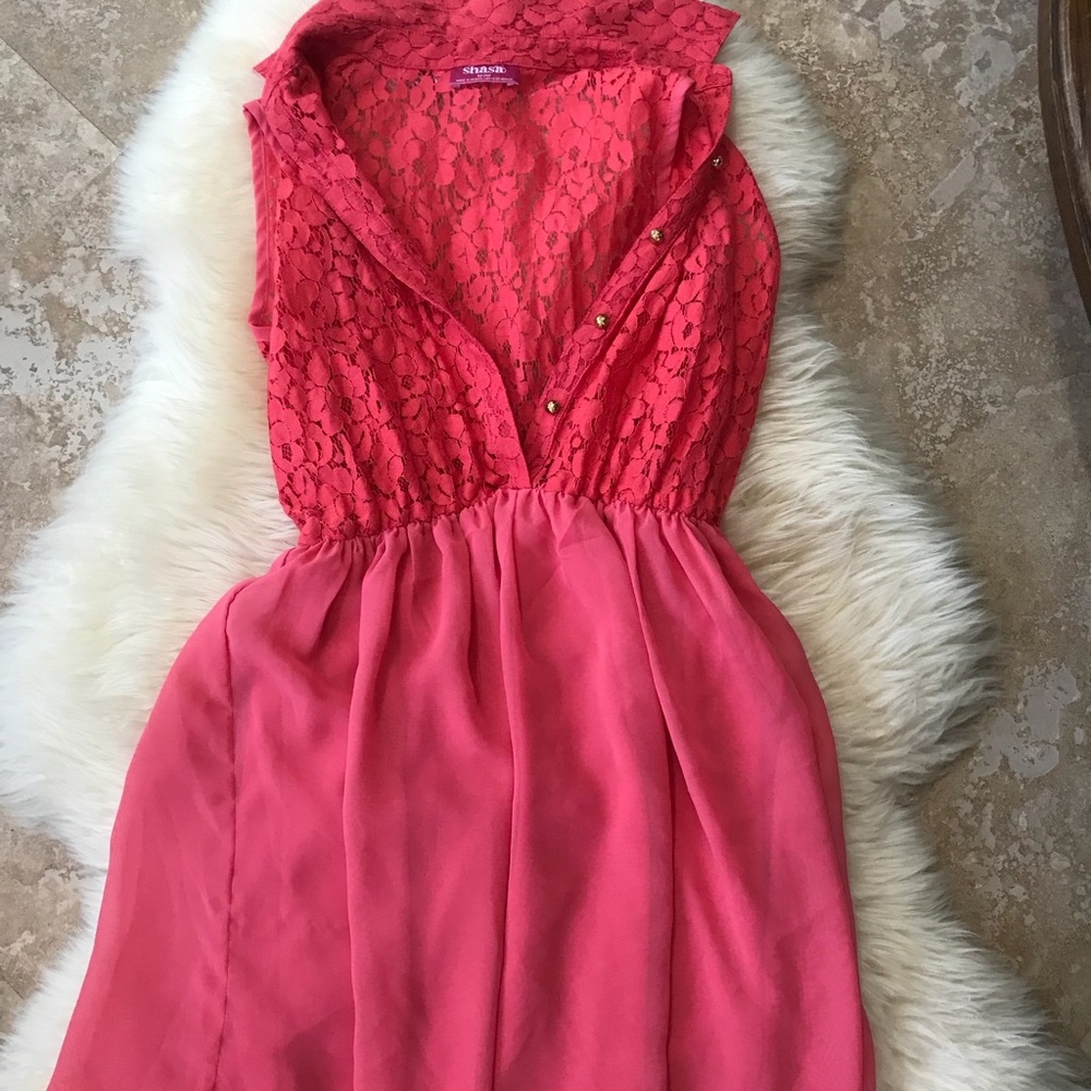 Shasa Pink/Orange Dress
