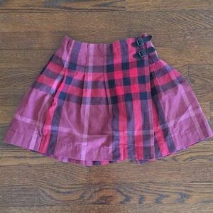 Burberry kids skirt kilt 12