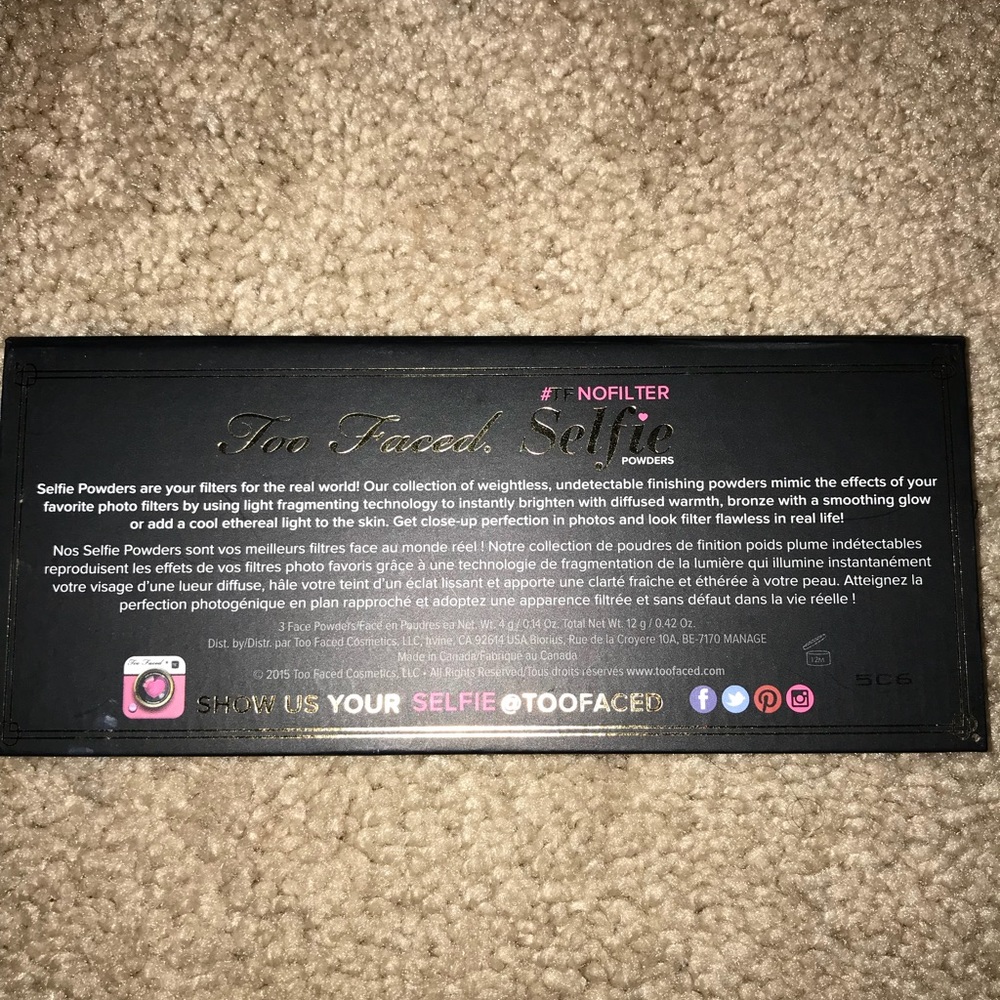 NWT two faced palette